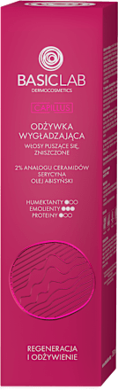 Odżywka do włosów wygładzająca włosy puszące się, zniszczone Regeneracja i Odżywienie Derma