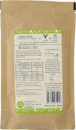 Kaszka 5 zbóż Czary Mamy BIO  Helpa