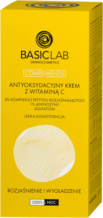 Krem antyoksydacyjny z witaminą C lekka konsystencja Dermocosmetics Complementis BASICLAB