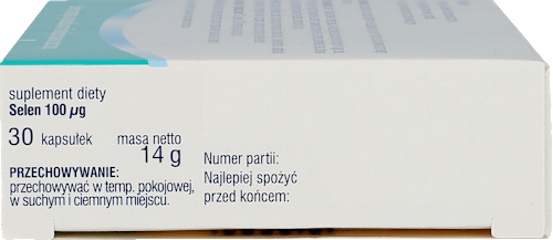 OLEOFARM Suplement diety Selen 100 mcg, kapsułki OLEOFARM