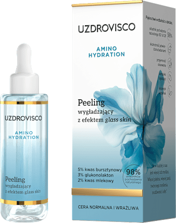 Peeling wygładzający z efektem glass skin UZDROVISCO