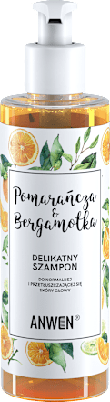 Szampon Pomarańcza i Bergamotka – do normalnej i przetłuszczającej się skóry głowy Anwen