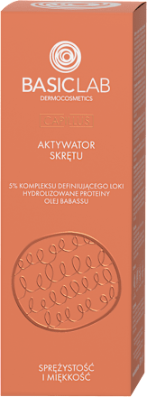 Aktywator skrętu Sprężystość i Miękkość BASICLAB