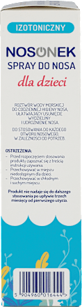 Izotoniczny spray do nosa Nosonek OLEOFARM