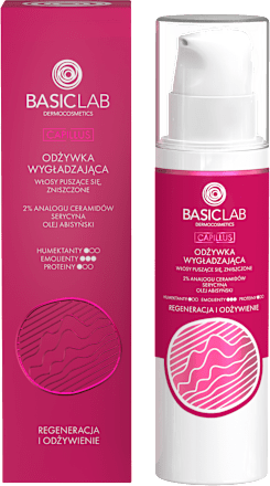 Odżywka do włosów wygładzająca włosy puszące się, zniszczone Regeneracja i Odżywienie Derma