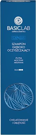 Szampon głęboko oczyszczający Chelatowanie i Objętość BASICLAB