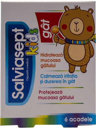 Acadele pentru gât copii Salviasept