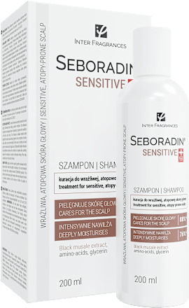 Szampon do wrażliwej atopowej skóry głowy Sensitive Seboradin