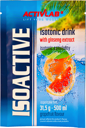 ISOACTIVE - isotonic drink grejpfrut ACTIVLAB