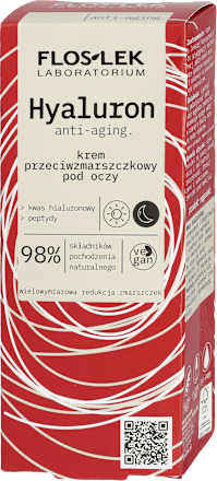HYALURON Przeciwzmarszczkowy krem pod oczy Flos Lek
