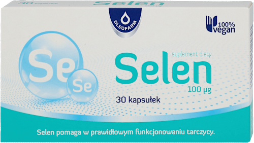 OLEOFARM Suplement diety Selen 100 mcg, kapsułki OLEOFARM