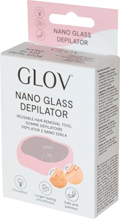 Nano stakleni depilator - rozi GLOV