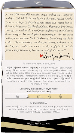 SIŁA NICI KOSMETYCZNYCH Krem nr 1 dzień/noc JANDA