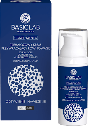 Krem trehalozowy przywracający równowagę bogata konsystencja Dermocosmetics Complementis  BASICLAB