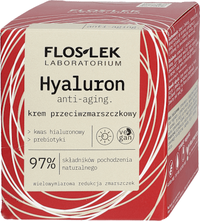 HYALURON Krem przeciwzmarszczkowy na dzień Flos Lek