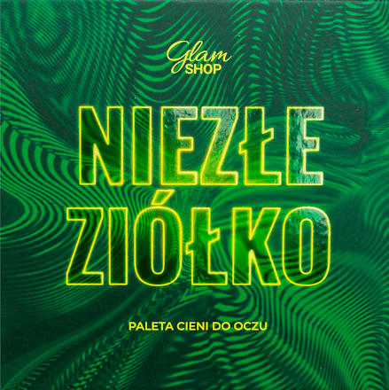 Paleta cieni do powiek NIEZŁE ZIÓŁKO Glam SHOP