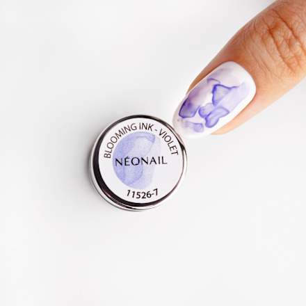 UV Nageldesign Blooming Ink Violet NÉONAIL