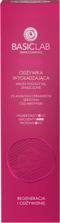 Odżywka do włosów wygładzająca włosy puszące się, zniszczone Regeneracja i Odżywienie Derma
