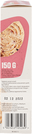 Bezglutenowe ciastka digestive z żurawiną, bez cukru Balviten