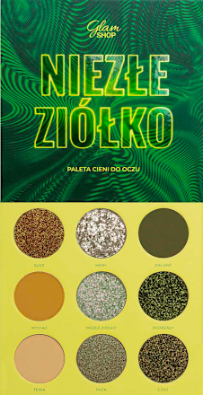Paleta cieni do powiek NIEZŁE ZIÓŁKO Glam SHOP