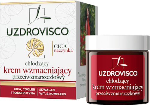 Krem chłodzący przeciwzmarszczkowy Cica Naczynka UZDROVISCO