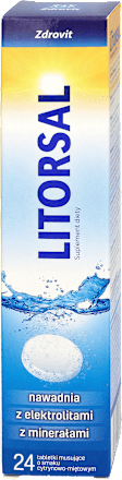 Suplement diety LITORSAL, tabletki musujące ZDROVIT