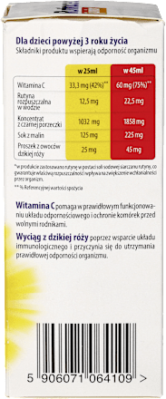Syrop dla dzieci Rutinacea Junior, suplement diety wspomagający odporność  AFLOFARM