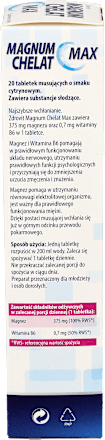 Suplement diety Magnum Chelat, tabletki musujące ZDROVIT