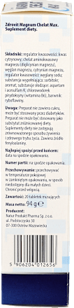 Suplement diety Magnum Chelat, tabletki musujące ZDROVIT