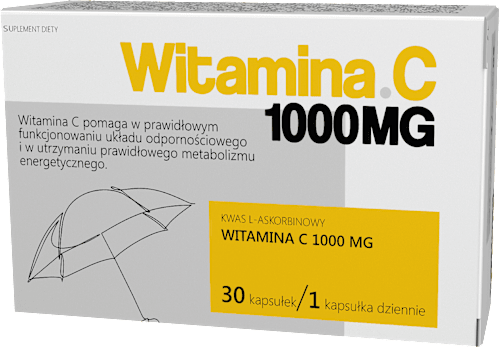 Suplement diety Witamina C 1000 MG, kapsułki INV Poland