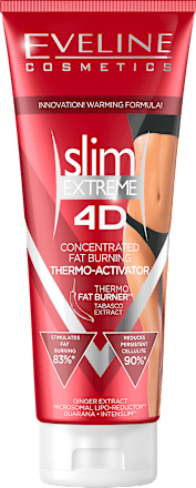 Термоактивен антицелулитен серум Slim Extreme 4D EVELINE COSMETICS