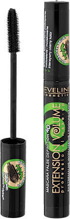 Extension Volume 4D Extreme Lengthening and Curl maskara – Black EVELINE COSMETICS