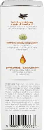 Regeneracyjne serum do włosów Regenerum