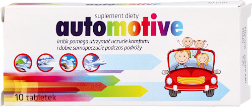 Suplement diety na problemy lokomocyjne Automotive, tabletki DR VITA