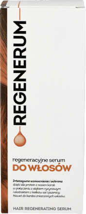 Regeneracyjne serum do włosów Regenerum