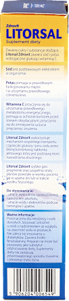 Suplement diety LITORSAL, tabletki musujące ZDROVIT
