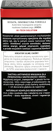 MEN Krem 40+ dzień/noc JANDA