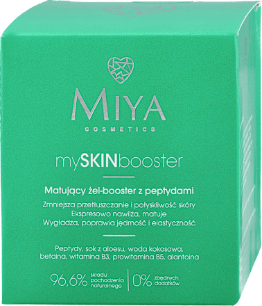 mySKIN booster Matujący żel-booster z peptydami Miya