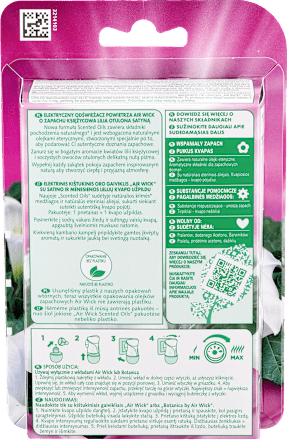 Elektryczny odświeżacz powietrza Księżycowa Lilia Otulona Satyną/Satin Moon Lily Komplet AIR WICK