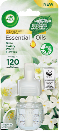 Wkład do elektrycznego odświeżacza powietrza Białe Kwiaty AIR WICK