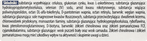 Suplement diety wspomagający odporność Selen + Cynk AFLOFARM