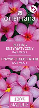 PEELING ENZYMATYCZNY KALI MUSLI  Orientana