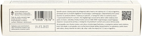 Pasta oczyszczająco-peelingująca Chałwa Ministerstwo dobrego mydła