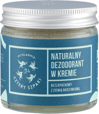 Dezodorant w kremie bezzapachowy CZTERY SZPAKI