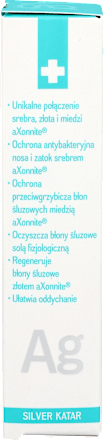Spray do nosa antybakteryjny, oczyszczający Katar nanobiotic