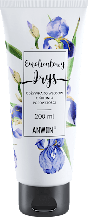 Odżywka emolientowa do włosów średnioporowatych Irys Anwen