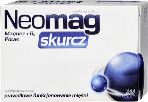 Suplement diety Skurcz, tabletki Neomag