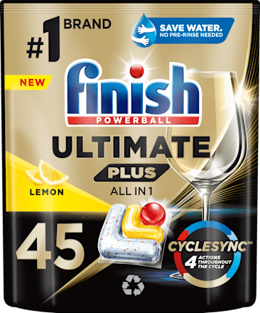 Kapsułki Ultimate Plus cytrynowe Finish