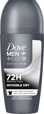 Deodorante roll-on uomo Advanced Care Invisible Dry Dove MEN+CARE