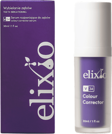 Serum rozjaśniające do zębów V34 elixio